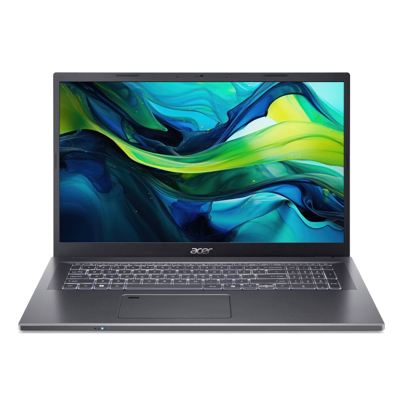 Acer Aspire 17 A17-51M-70UX Intel Core 7 150U Computer portatile 43,9 cm (17.3") Full HD 16 GB LPDDR5-SDRAM 512 GB SSD Wi-Fi 6E