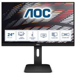 AOC P1 X24P1 computer monitor 24" 1920 x 1200 pixels WUXGA LED Black