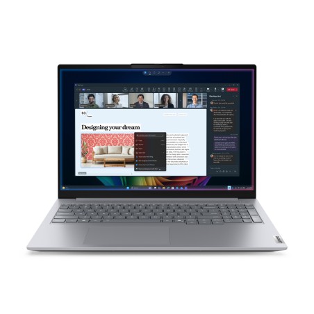 Lenovo ThinkBook 16 G9 IPL Copilot+ PC Intel Core Ultra 7 355 Ordinateur portable 40,6 cm (16") WUXGA 32 Go DDR5-SDRAM 512 Go