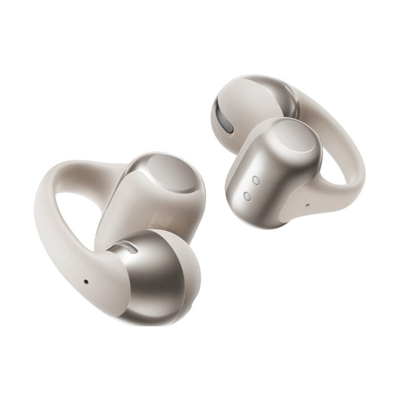 SHOKZ OpenDots ONE Auriculares Inalámbrico Clip de oreja Llamadas Música Deporte Uso diario Bluetooth Gris