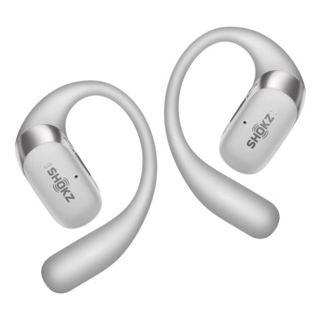 SHOKZ OpenFit 2+ Casques Sans fil Crochets auriculaires, Ecouteurs Appels Musique Bluetooth Gris
