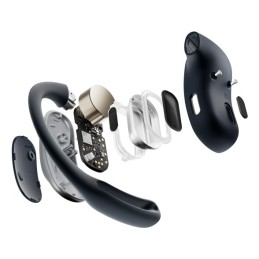 SHOKZ OpenFit Air Headset Wireless Ear-hook Calls Music Sport Everyday Bluetooth Black