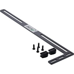 InLine Staffa per scheda grafica, assieme staffa slot PCI, nero