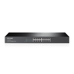 TP-Link TL-SF1016 switch di rete Non gestito Fast Ethernet (10 100) 1U Nero