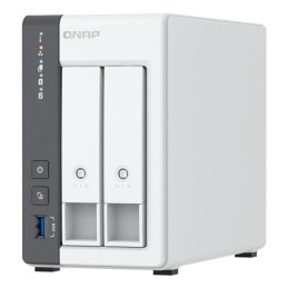 QNAP TS-216G serveur de stockage NAS Tower Cortex-A Cortex-A55 4 Go HDD Blanc