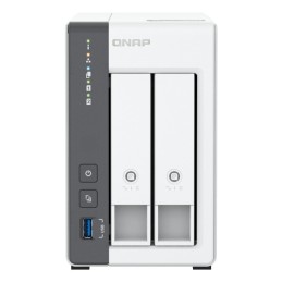 QNAP TS-216G servidor de almacenamiento NAS Torre Cortex-A Cortex-A55 4 GB Unidad de disco duro Blanco