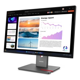 Lenovo ThinkVision P24Q-40 computer monitor 23.8" 2560 x 1440 pixels Quad HD LCD Black