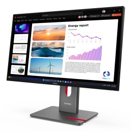 Lenovo ThinkVision P24Q-40 computer monitor 23.8" 2560 x 1440 pixels Quad HD LCD Black