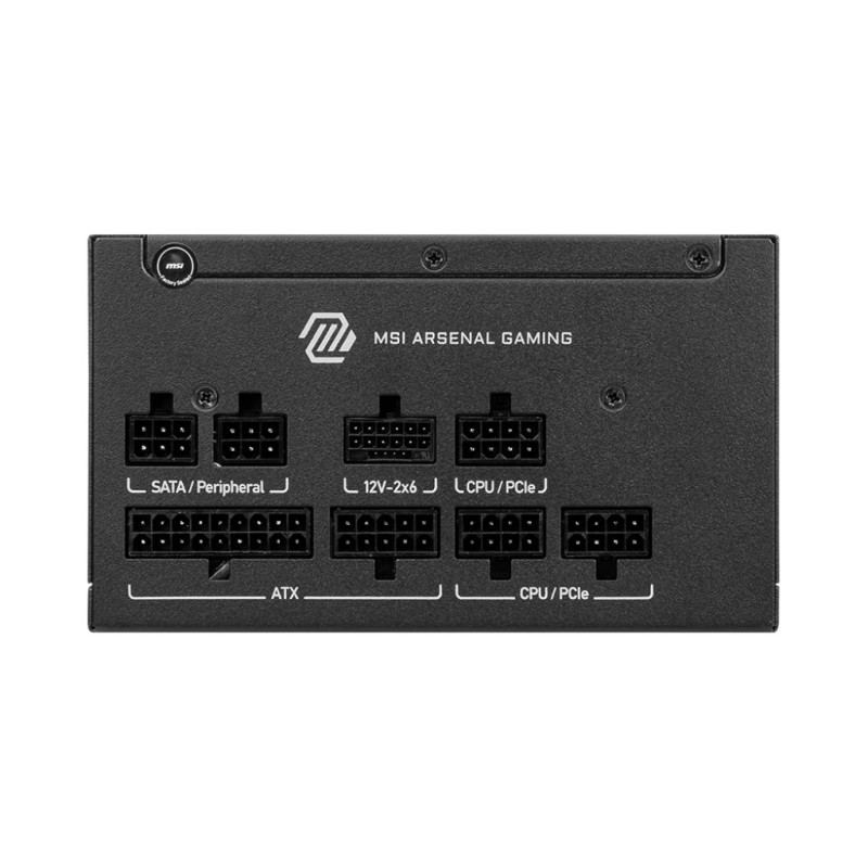MSI MAG A750GLS PCIE5 power supply unit 750 W 24-pin ATX ATX Black