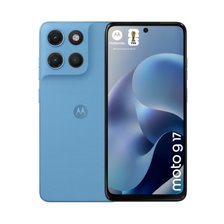 Motorola moto g17 17,1 cm (6.72") SIM doble Android 15 USB Tipo C 4 GB 128 GB 5200 mAh Azul