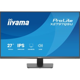iiyama ProLite X2797QSU-B1 pantalla para PC 68,6 cm (27") 2560 x 1440 Pixeles Quad HD LED Negro