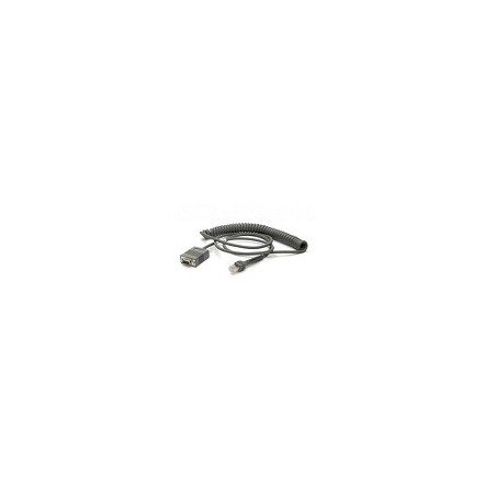 Zebra CBA-RF3-C09ZAR cavo seriale Nero 2,8 m RS232 DB9