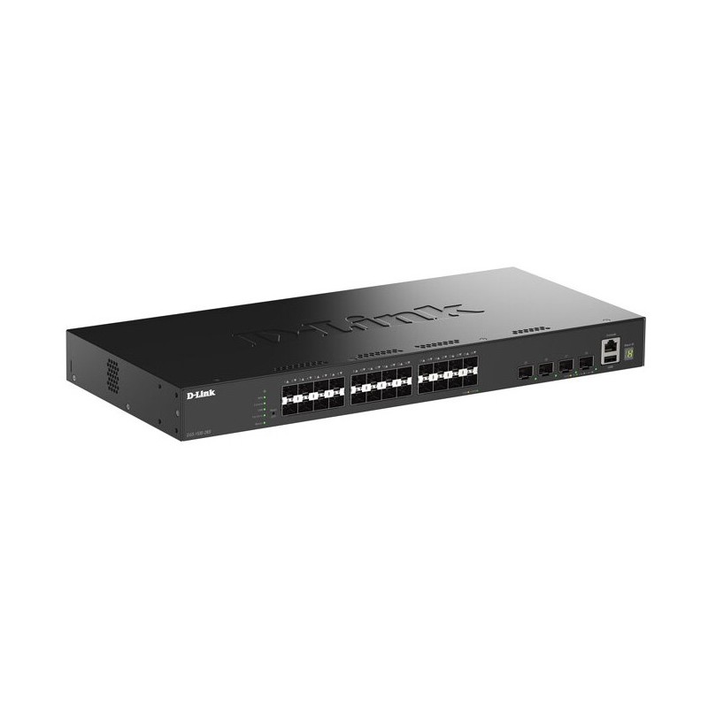 D-Link DGS-1530-28S E commutateur réseau Géré L2 Noir