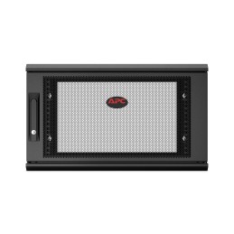 APC NetShelter WX AR106SH4, 6U, 19-Zoll-Patchschrank, Wandmontage, vormontiert, 400 mm tief