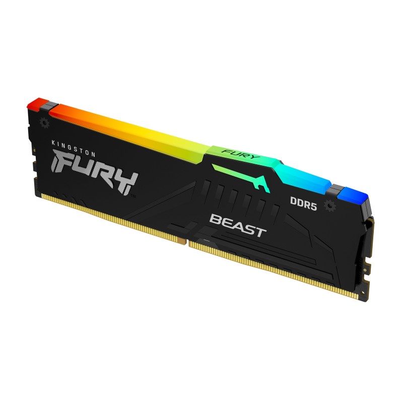 Kingston Technology FURY Beast 64GB 5600MT s DDR5 CL40 DIMM RGB