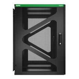APC NetShelter WX AR118SM - Armoire de brassage murale 19 pouces, 18U HE, profondeur 800 mm, montage latéral, montée