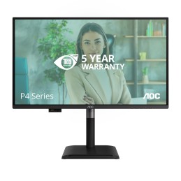 AOC Q27P4U computer monitor 27" 2560 x 1440 pixels Wide Quad HD Black