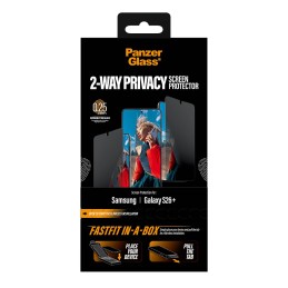 PanzerGlass ® 2-Way Privacy Screen Protector Samsung Galaxy S26+ | Ultra-Wide Fit w. Fastfit in-a-box Protection d'écran