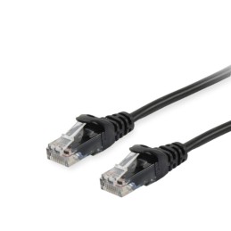 Equip 603151 cable de red Negro 0,15 m Cat6a U UTP (UTP)
