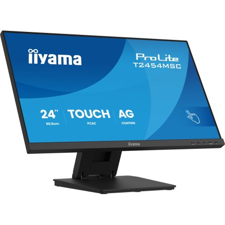 iiyama ProLite T2454MSC-B3AG computer monitor 23.8" 1920 x 1080 pixels Full HD LED Touchscreen Multi-user Black