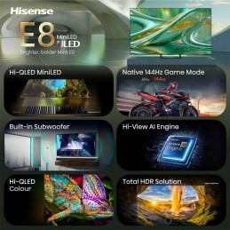 Hisense 65E8S 65" 4K Ultra HD Smart TV Wi-Fi Black