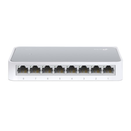 TP-Link TL-SF1008D Unmanaged Fast Ethernet (10 100) White