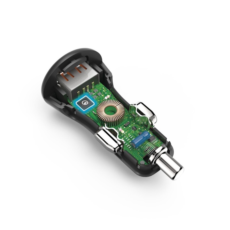 Hama Qualcomm® Quick Charge™ 3.0 Power bank, Smartphone, Tablet Black Cigar lighter Fast charging Auto