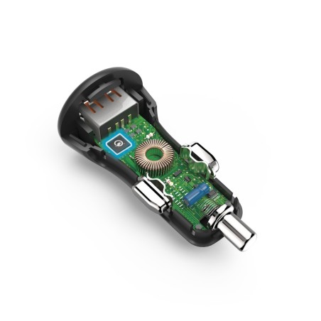Hama Qualcomm® Quick Charge™ 3.0 Power bank, Smartphone, Tablet Nero Accendisigari Ricarica rapida Auto