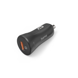 Hama Qualcomm® Quick Charge™ 3.0 Batería portátil, Smartphone, Tableta Negro Encendedor de cigarrillos Carga rápida Auto