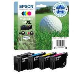 Epson Golf ball Multipack 4 colori DURABrite Ultra Pallina da golf 34XL