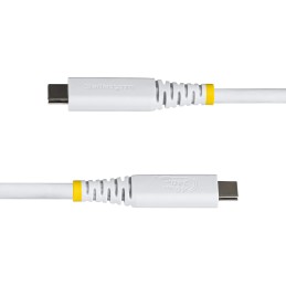 StarTech.com Cable USB4 de 50cm USB-C - Cable USB Tipo C - Cable DP 2.1 - DP40 - Certificado USB-IF - Compatible con