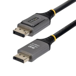 StarTech.com 1,5m DisplayPort 2.1 Kabel, VESA zertifiziertes DP80 DisplaPort Kabel, unkomprimiert 10K 8K60Hz, 16K60Hz 8K240Hz