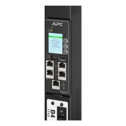 APC NetShelter Rack PDU Advanced Gen 2, Metered, 3Phase, 43.5kW 400V 63A or 34.6kW 415V 60A, 560P6, 42 Outlet unidad de