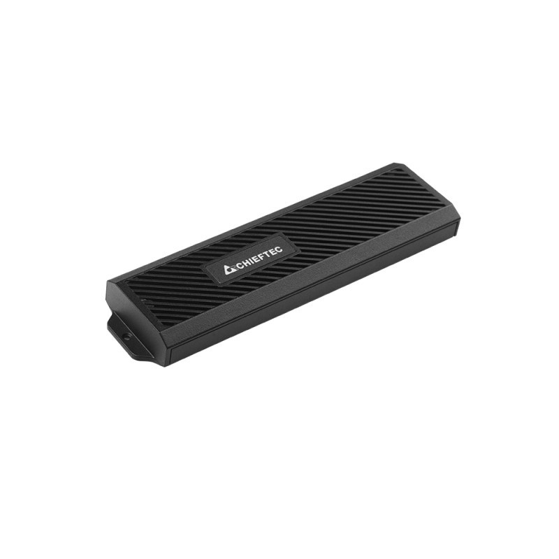 Chieftec CEB-M2C-TLE Speicherlaufwerksgehäuse SSD-Gehäuse Schwarz M.2