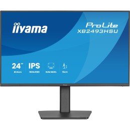iiyama ProLite XB2493HSU-B1 Monitor PC 60,5 cm (23.8") 1920 x 1080 Pixel Full HD LED Nero