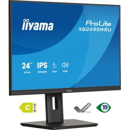 iiyama ProLite XB2495WSU-B1 Monitor PC 61,2 cm (24.1") 1920 x 1200 Pixel WUXGA LCD Nero