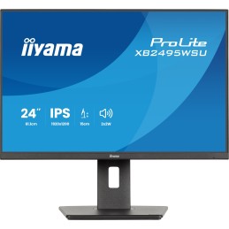 iiyama ProLite XB2495WSU-B1 pantalla para PC 61,2 cm (24.1") 1920 x 1200 Pixeles WUXGA LCD Negro
