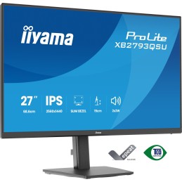 iiyama ProLite XB2793QSU-B1 Computerbildschirm 68,6 cm (27") 2560 x 1440 Pixel Quad HD LED Schwarz