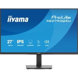 iiyama ProLite XB2793QSU-B1 computer monitor 27" 2560 x 1440 pixels Quad HD LED Black