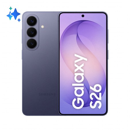 Samsung Galaxy S26 16 cm (6.3") Double SIM Android 16.0 5G USB Type-C 12 Go 512 Go 4300 mAh Violet