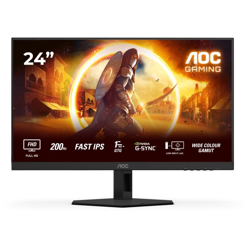 AOC G4 24G4HRE computer monitor 23.8" 1920 x 1080 pixels Full HD LED Black, Red