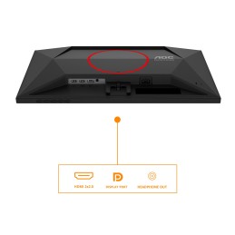 AOC G4 24G4HRE computer monitor 23.8" 1920 x 1080 pixels Full HD LED Black, Red