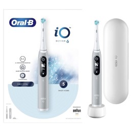 Oral-B iO 4210201381686 Elektrische Zahnbürste Rotierende Zahnbürste Grau