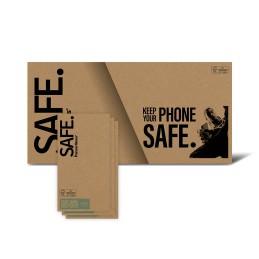 PanzerGlass SAFE. by ® Screen Protector Samsung Galaxy A57 5G | Ultra-Wide Fit | Bulk Protection d'écran transparent 50 pièce(s)