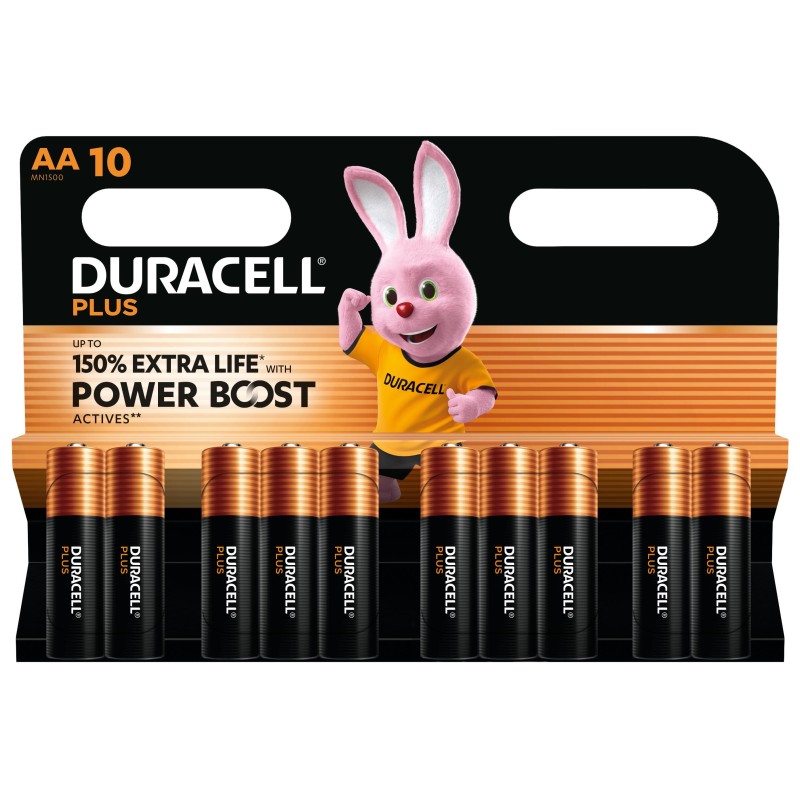 Duracell Plus Einwegbatterie AA Alkali