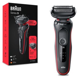 Braun Series 5 50-R1000s Folienschaber Schwarz, Rot