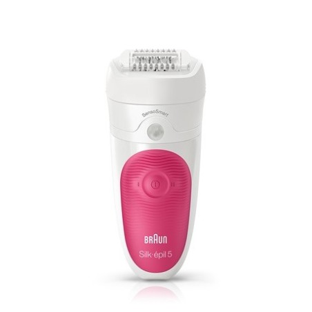 Braun Silk-épil 5 5 500 SensoSmart 28 Pinzette Pink, Weiß