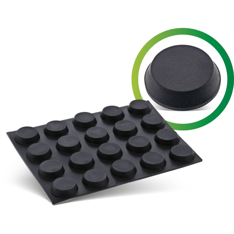 InLine 59908B kit de support Noir Caoutchouc