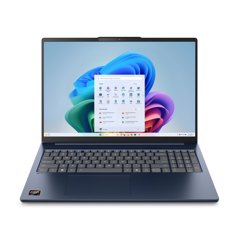 Lenovo IdeaPad Slim 5 16AKP10 Copilot+ PC AMD Ryzen AI 5 330 Portátil 40,6 cm (16") WUXGA 16 GB DDR5-SDRAM 512 GB SSD Wi-Fi 7