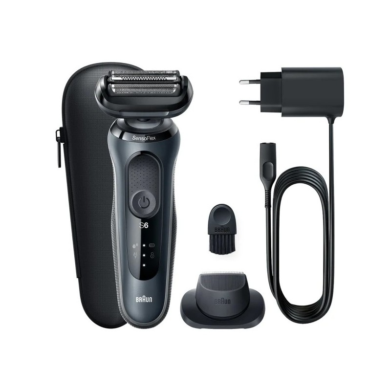 Braun Series 6 61-N1200s Rasoio Trimmer Nero